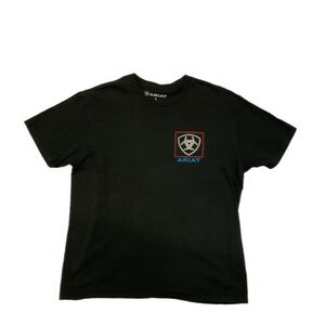 Ariat Black Linear Side Logo T-Shirt